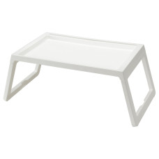 Столик для ноутбука складной белый KLIPSK IKEA